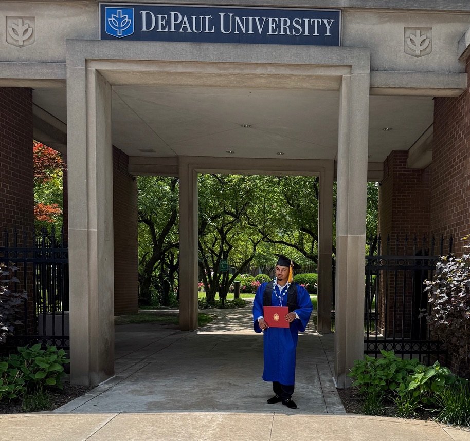 Graduation day at DePaul University